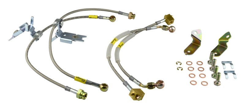 Goodridge 08-11 Dodge Challenger / 06-11 Charger / 06-08 Magnum SRT8 Brake Lines Goodridge Brake Line Kits AXOPROS