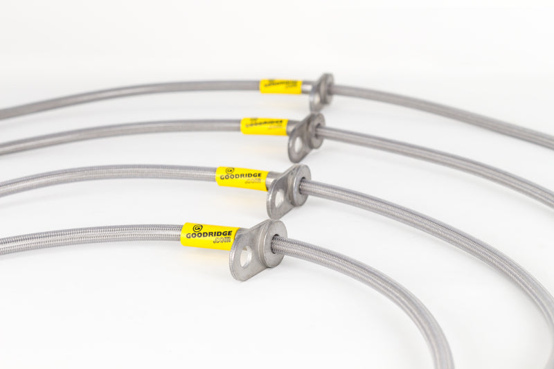 Goodridge 12-15 Chevrolet Camaro (ZL1 Only) Stainless Steel Brake Line Kit Goodridge Brake Line Kits AXOPROS