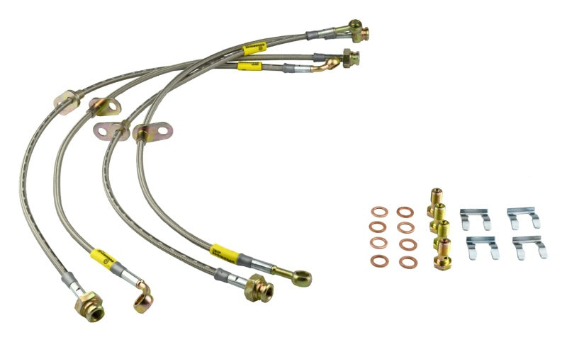 Goodridge 12-15 Chevrolet Camaro (ZL1 Only) Stainless Steel Brake Line Kit Goodridge Brake Line Kits AXOPROS