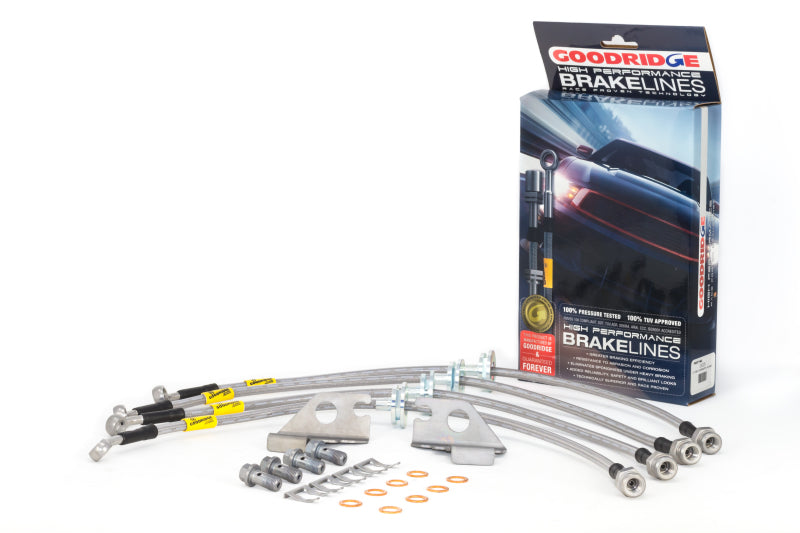 Goodridge 12-17 Chevrolet Caprice Police Package Only SS Brake Line Kit Goodridge Brake Line Kits AXOPROS