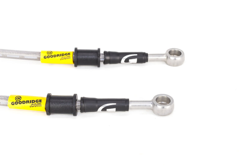 Goodridge 17-20 Honda Civic Si (Si Model Only) Stainless Steel Brake Line Kit Goodridge Brake Line Kits AXOPROS