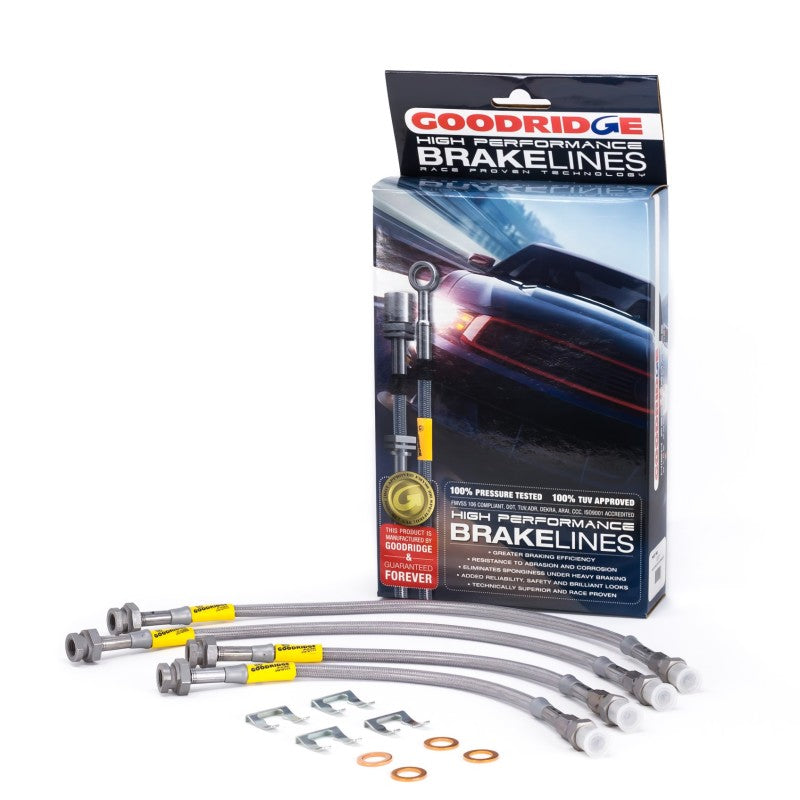 Goodridge 63-82 Corvette Brake Lines Goodridge Brake Line Kits AXOPROS