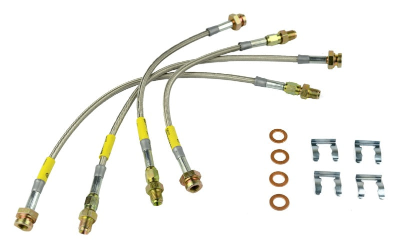 Goodridge 63-82 Corvette Brake Lines Goodridge Brake Line Kits AXOPROS