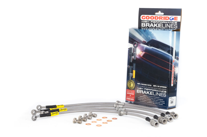 Goodridge 85-89 Toyota MR-2 Brake Lines Goodridge Brake Line Kits AXOPROS