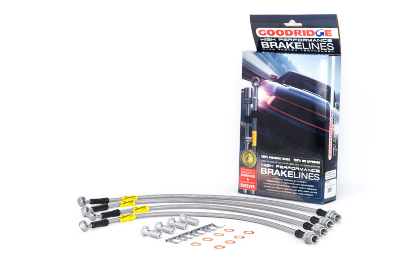 Goodridge 97-04 Chevrolet Corvette Z06 Brake Line Kit Goodridge Brake Line Kits AXOPROS