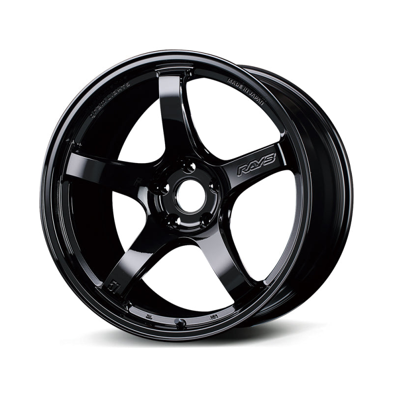 Gram Lights 57CR 18x10.5 +22 5x114.3 Gloss Black Wheel Gram Lights Wheels - Cast AXOPROS