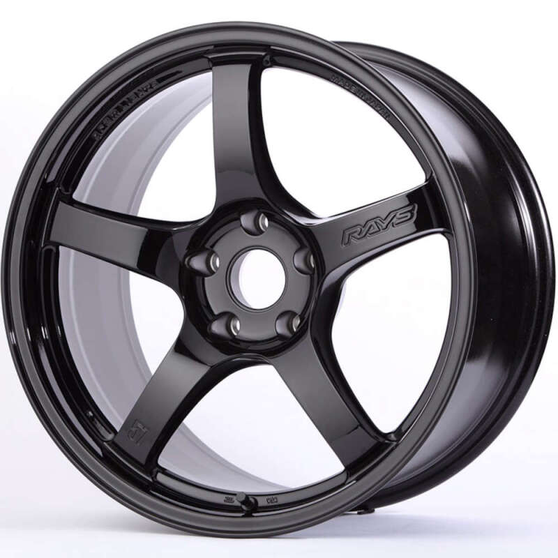 Gram Lights 57CR 18x8.5 +37 5x114.3 Gloss Black Wheel Gram Lights Wheels - Cast AXOPROS