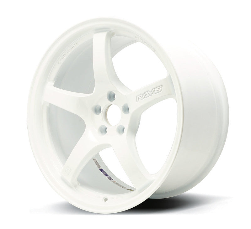 Gram Lights 57CR 18x9.5 +38 5x114.3 Ceramic White Pearl Wheel Gram Lights Wheels - Cast AXOPROS