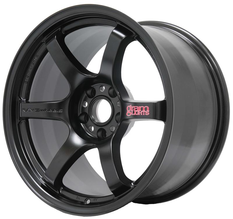 Gram Lights 57DR 17x9.0 +38 5x100 Semi Gloss Black Wheel Gram Lights Wheels - Cast AXOPROS