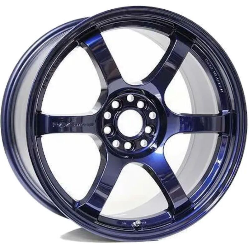 Gram Lights 57DR 18x9.5 +38 5-100 Eternal Blue Pearl Wheel (Min Order Qty 20) Gram Lights Wheels - Cast AXOPROS