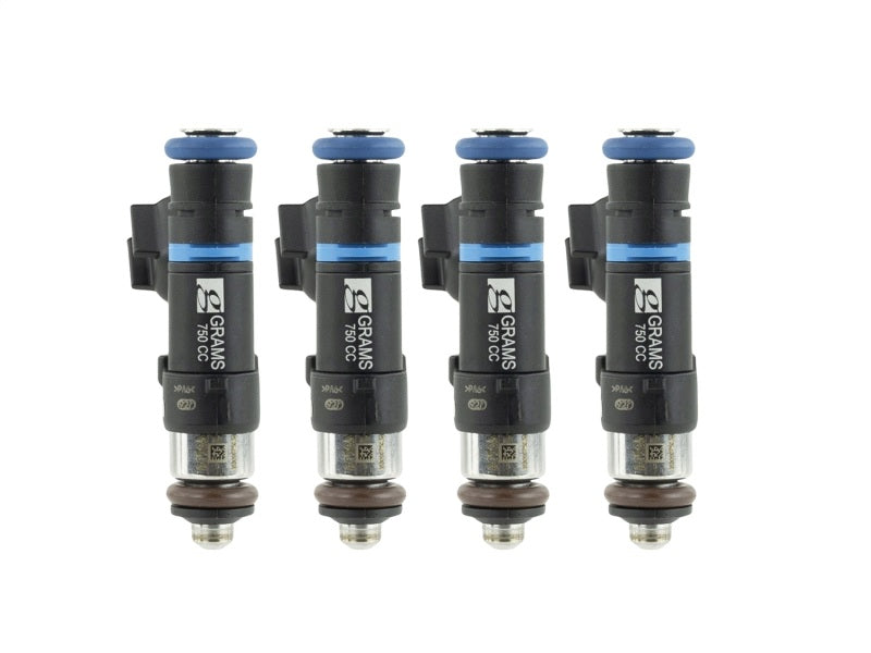 Grams Performance Honda/Acura B/D/F/H Series (Excl D17) 750cc Fuel Injectors (Set of 4) Grams Performance Fuel Injector Sets - 4Cyl AXOPROS