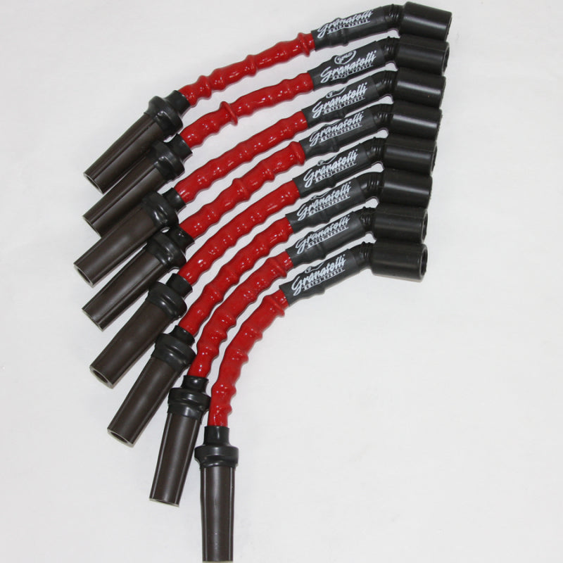 Granatelli 14-23 GM LT1 6.2L Hi-Perf Coil-Near-Plug Ignition Wire Connector Kit w/Red Jacket Granatelli Motor Sports Spark Plug Wire Sets AXOPROS