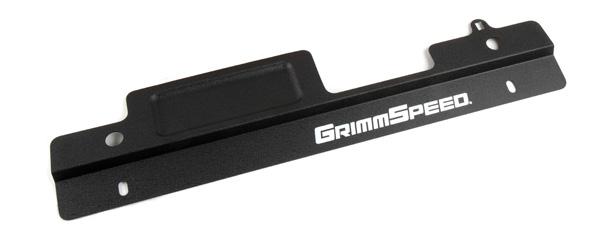 GrimmSpeed 02-07 Subaru Impreza/WRX / 04-07 STI Radiator Shroud w/Tool Tray - Black GrimmSpeed Radiator Shrouds AXOPROS