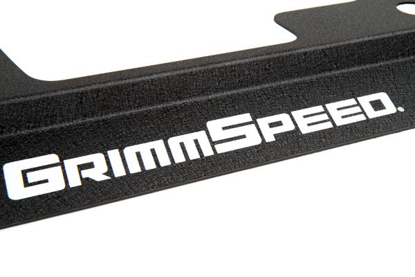 GrimmSpeed 02-07 Subaru Impreza/WRX / 04-07 STI Radiator Shroud w/Tool Tray - Black GrimmSpeed Radiator Shrouds AXOPROS