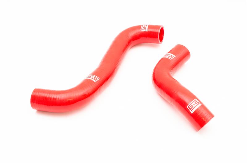 GrimmSpeed 08-14 Subaru WRX / 08-17 Subaru STi / 09-13 Subaru Forester XT Radiator Hose Kit - Red GrimmSpeed Radiator Hoses AXOPROS
