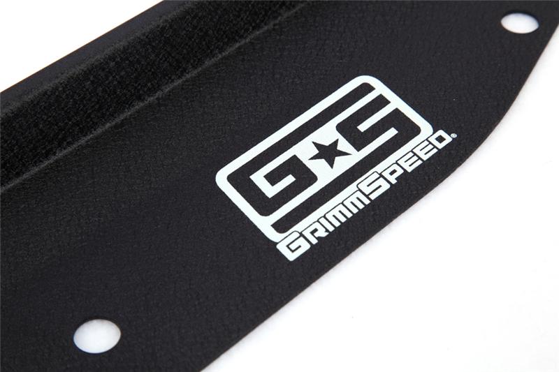 GrimmSpeed 08+ Subaru Impreza/WRX/STI Radiator Shroud w/Tool Tray - Black GrimmSpeed Radiator Shrouds AXOPROS