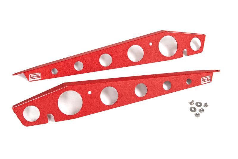 GrimmSpeed 2015+ Subaru WRX/STI Fender Shrouds - Red GrimmSpeed Exterior Trim AXOPROS