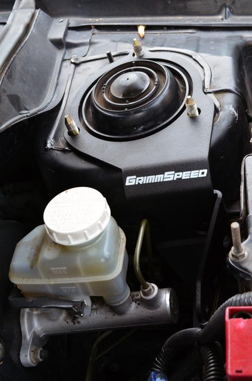 GrimmSpeed Mitsubishi Evo 8/9 Master Cylinder Brace GrimmSpeed Brake Cylinder Stops AXOPROS