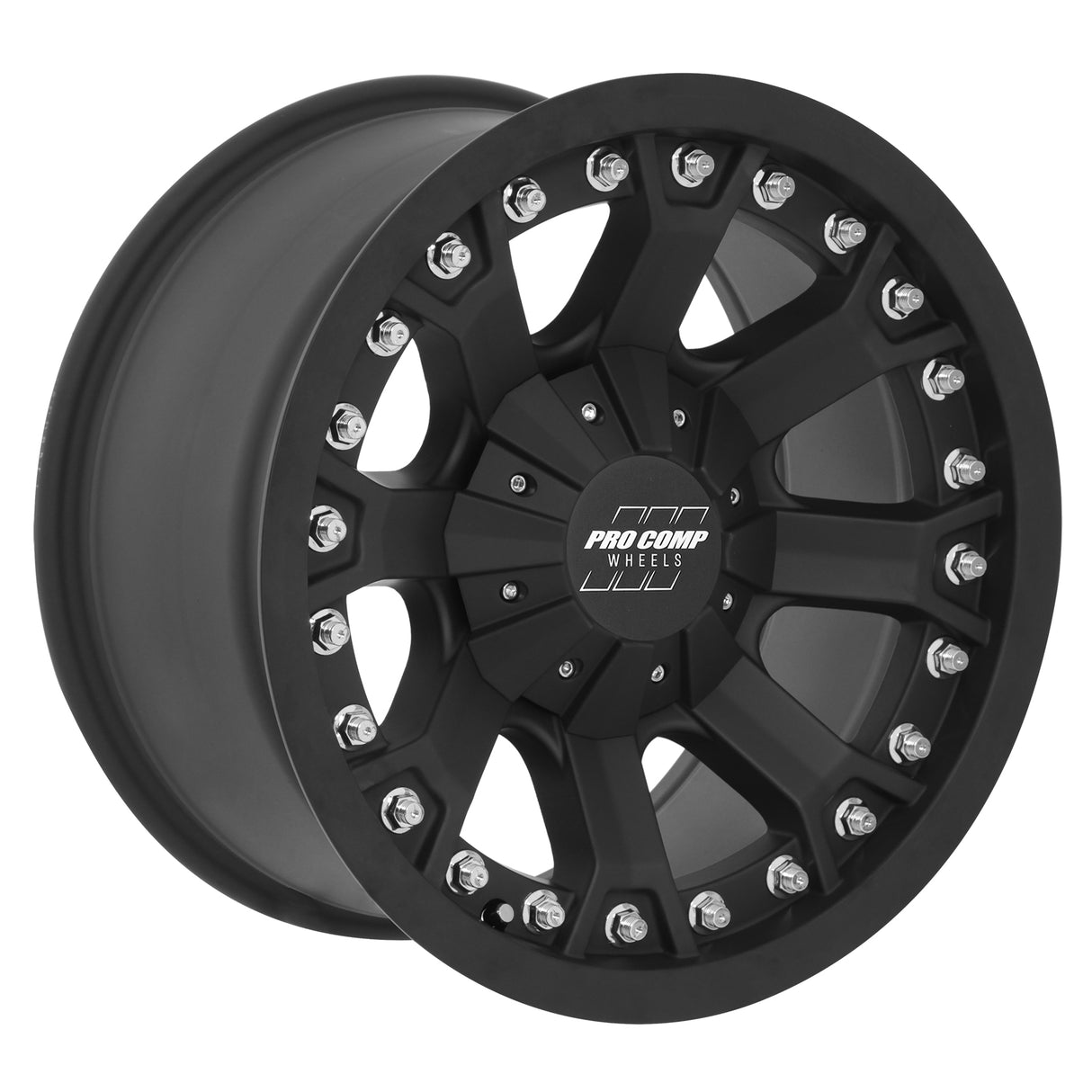 Grind Matte Black 20x9 5x5.5 5BS Offset 0mm Cap P/N 703365500 Pro Comp Wheel AXOPROS