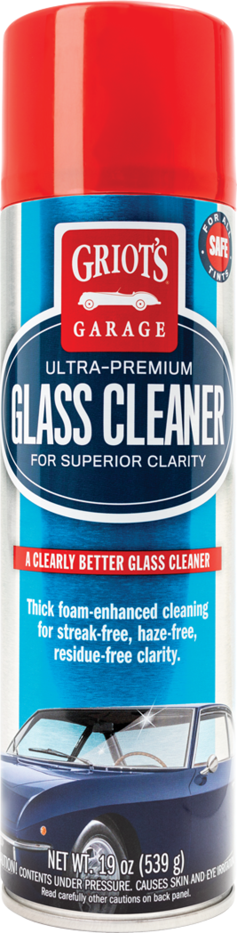 Griots Garage Foaming Glass Cleaner - 19oz (Aerosol) Griots Garage Window Cleaners AXOPROS