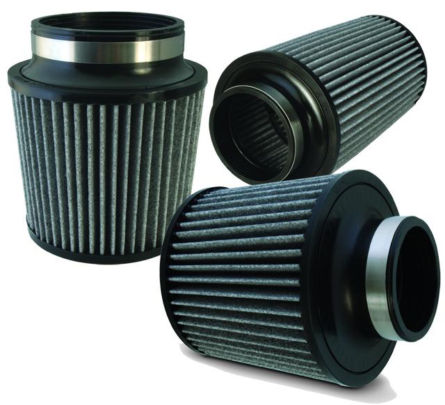 AEM Induction AEM 5.5in Base OD x 4.75in Top OD x 5in Height Conical Dryflow Air Filter Air Filters - Universal Fit aftermarket performance part