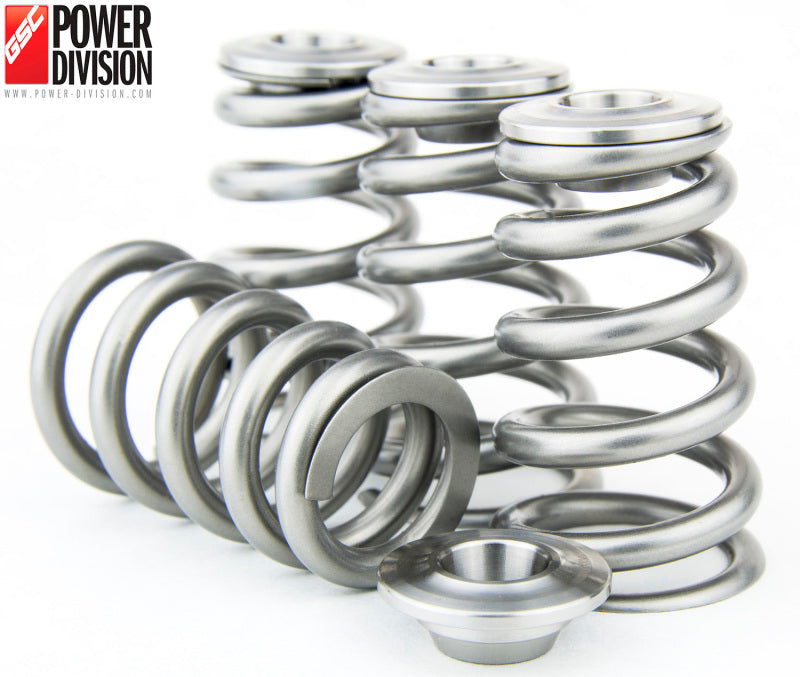 GSC P-D Toyota 3SGTE Conical Valve Spring and Ti Retainer Kit (Use w/ Shim Over/Shimless Bucket) GSC Power Division Valve Springs, Retainers AXOPROS