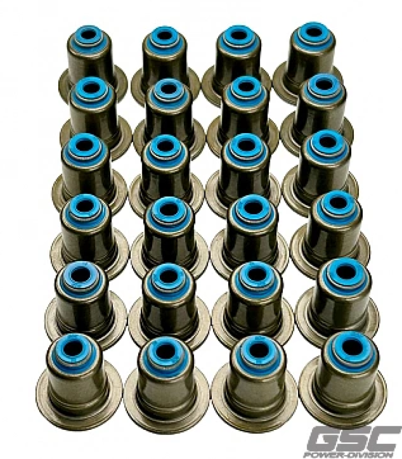 GSC P-D Toyota Supra/BMW B58/N54/S55/S58 Viton Intake Valve Stem Seals - Set of 12 GSC Power Division Valve Seals AXOPROS