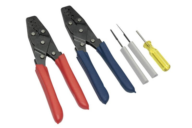 Haltech Dual Crimper Set - Includes 3 Pin Removal Tools Haltech Tools AXOPROS