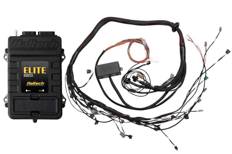 Haltech Elite 2500 Terminated Harness ECU Kit w/EV1 Injector Connectors Haltech Programmers & Tuners AXOPROS