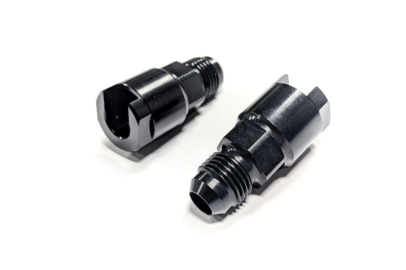 Haltech Flex Fuel Fittings 3/8 (GM Spring Lock) to -6AN Male w/Two Fittings Haltech Fittings AXOPROS
