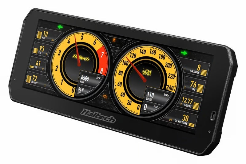 Haltech uC-10 10in Digital Dash Kit w/Cables & Accessories Haltech Gauges AXOPROS