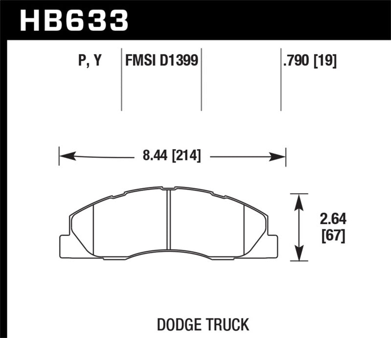 Hawk LTS Street Brake Pads Hawk Performance Brake Pads - OE AXOPROS