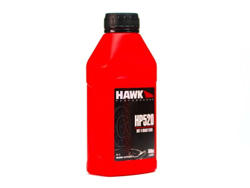 Hawk Performance Street DOT 4 Brake Fluid - 500ml Bottle Hawk Performance Brake Fluid AXOPROS
