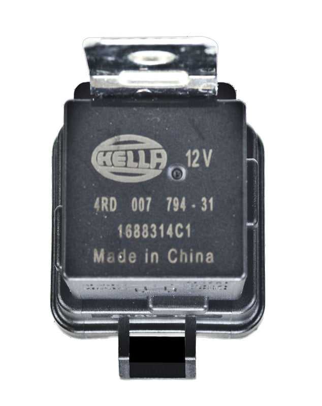 Hella 12V 20/40 Amp SPDT RES Relay with Weatherproof Bracket - Single Hella Light Accessories and Wiring AXOPROS