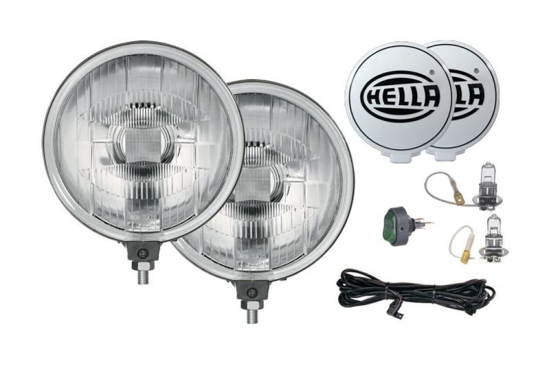 Hella 500 Series 12V/55W Halogen Driving Lamp Kit Hella Fog Lights AXOPROS