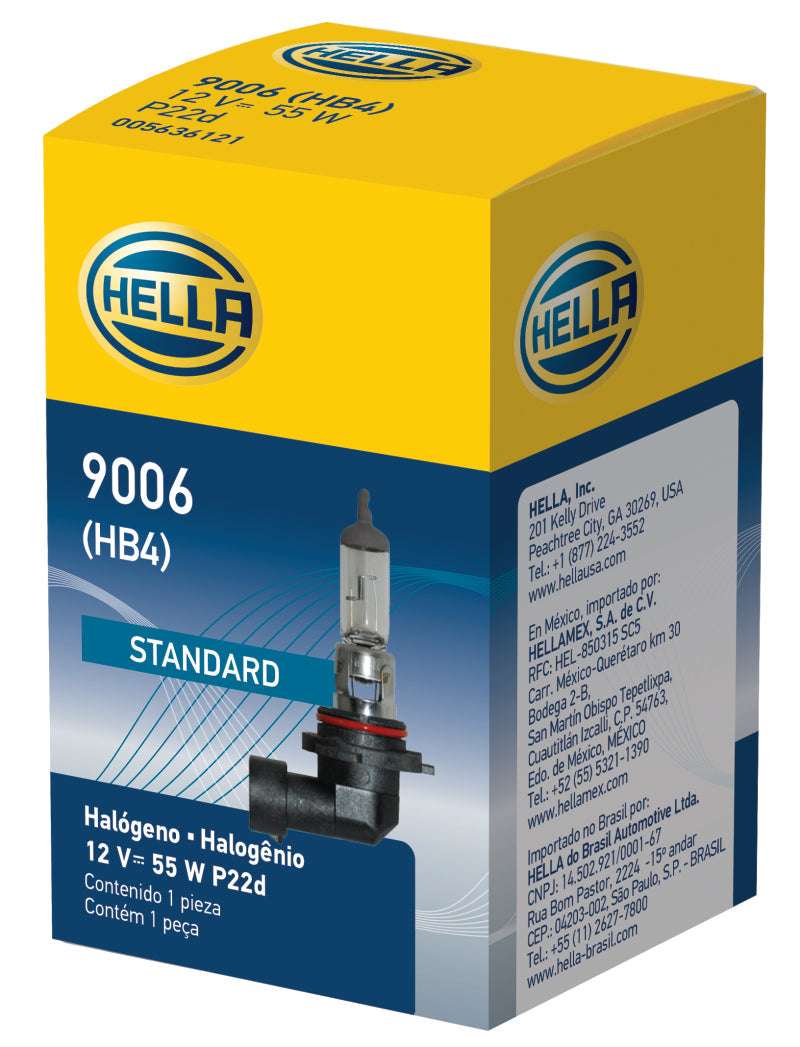 Hella 9006 12V 55W Halogen Bulb Hella Bulbs  AXOPROS
