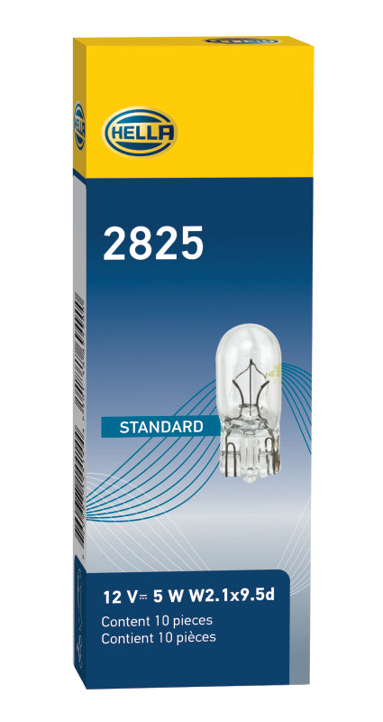 Hella Bulb 2825 12V 5W 4CP W2.1x9.5d T3.25 Hella Bulbs AXOPROS