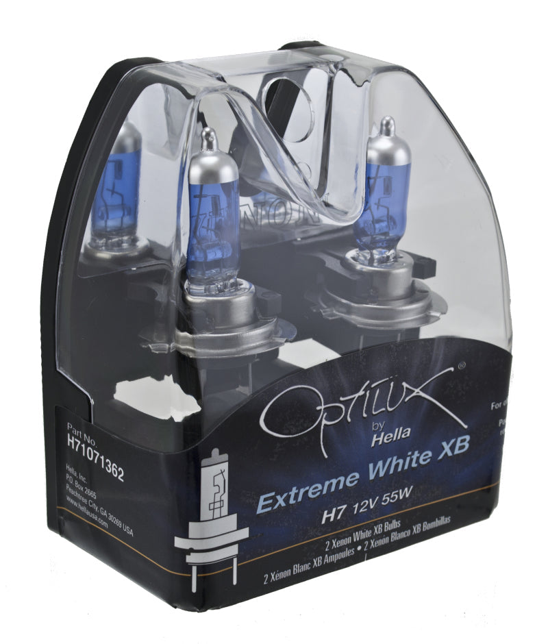 Hella Optilux 12V/55W H7 Extreme Blue Bulb (Pair) Hella Bulbs AXOPROS