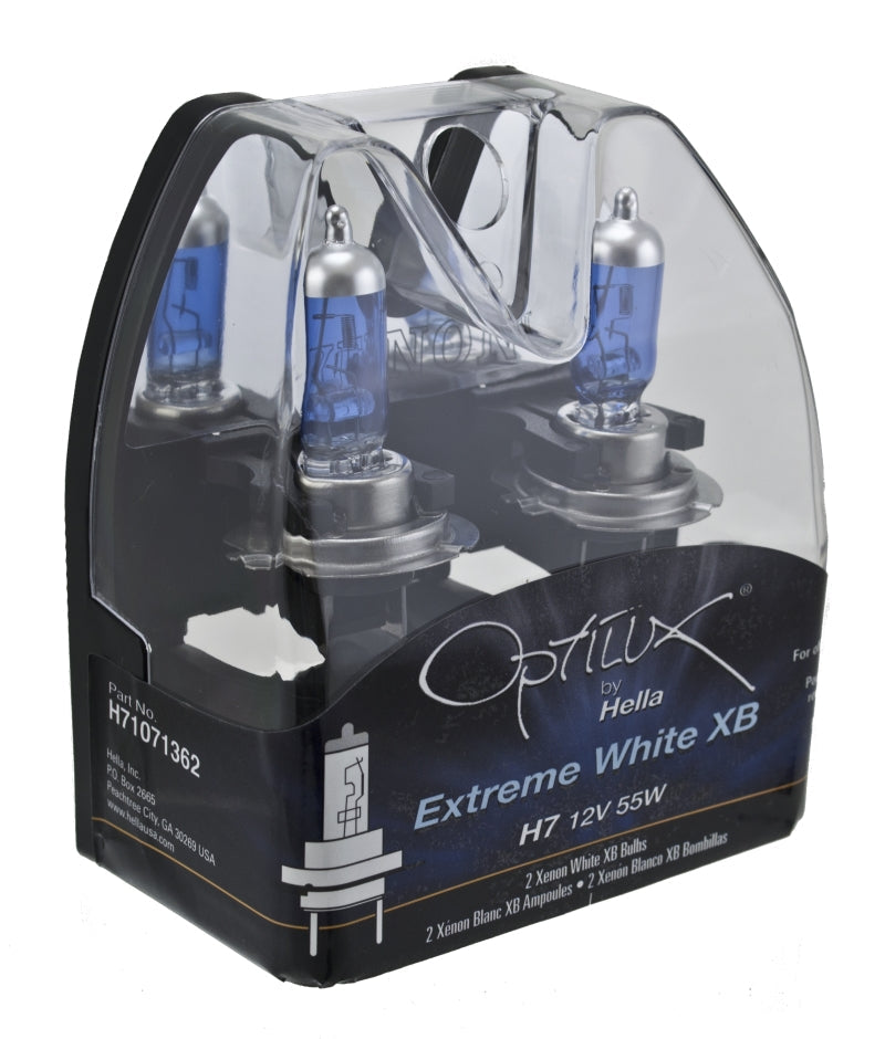 Hella Optilux 12V/55W H7 Extreme Blue Bulb (Pair) Hella Bulbs AXOPROS