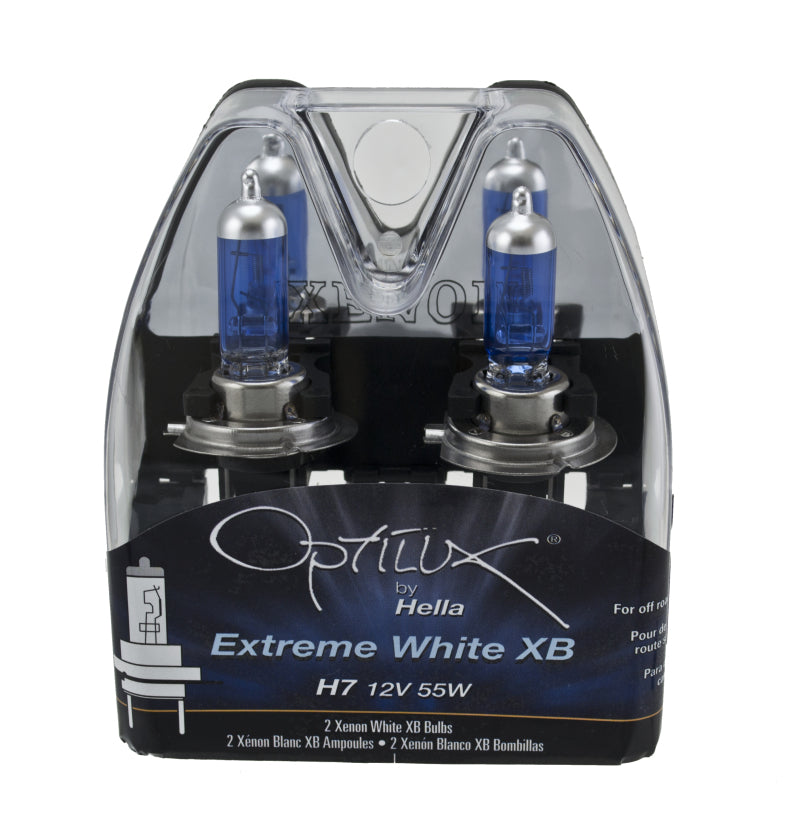 Hella Optilux 12V/55W H7 Extreme Blue Bulb (Pair) Hella Bulbs AXOPROS