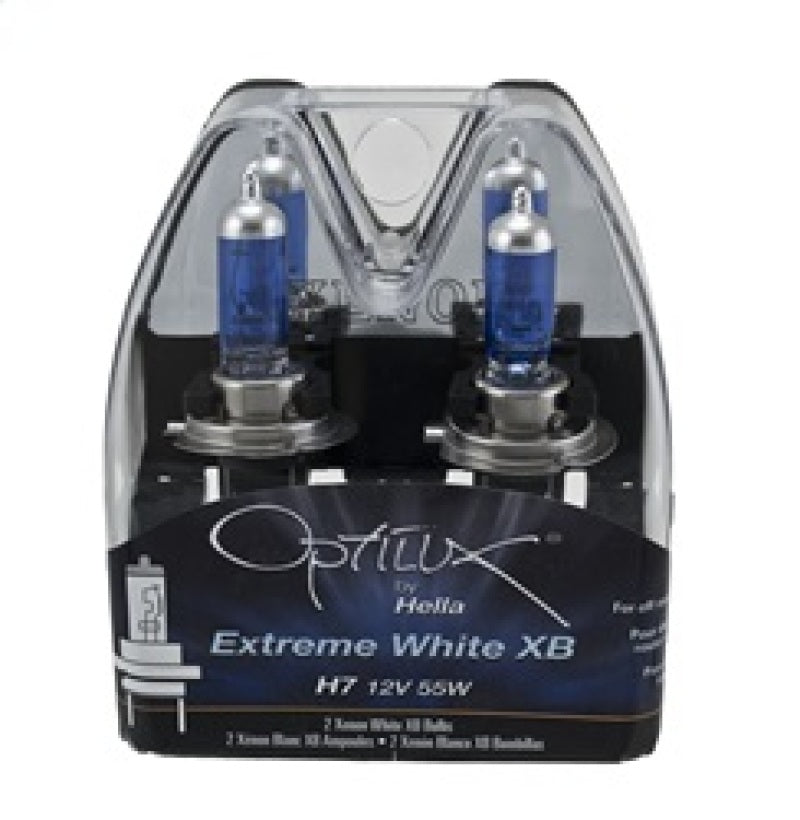 Hella Optilux 12V/55W H7 Extreme Blue Bulb (Pair) Hella Bulbs AXOPROS