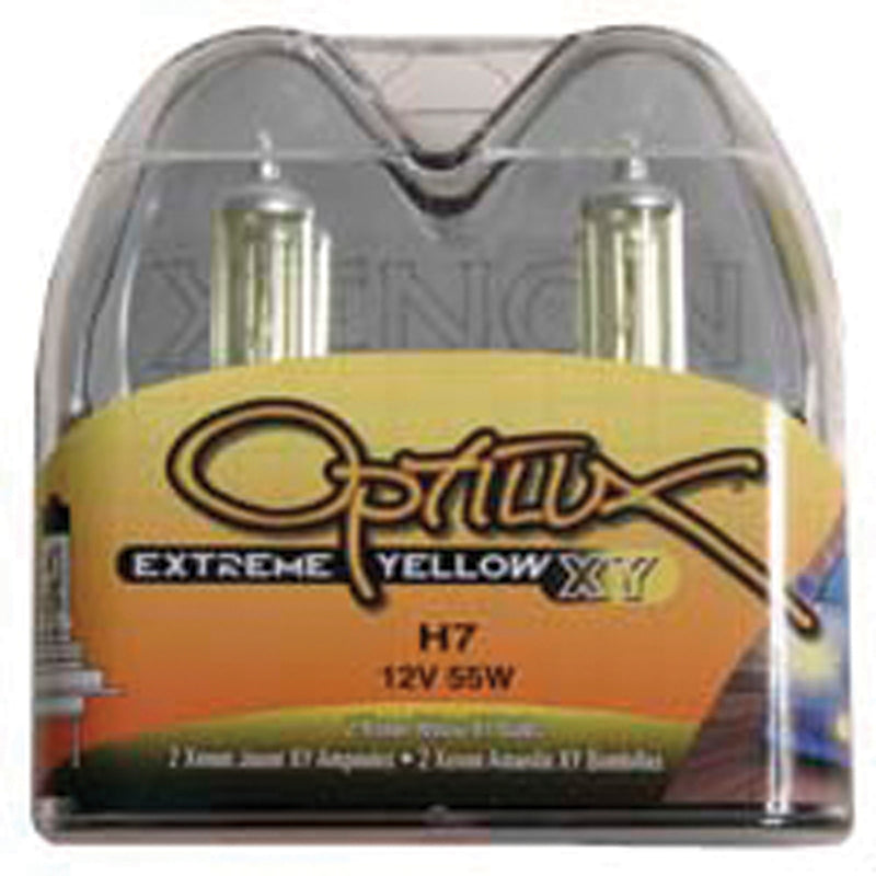 Hella Optilux H7 12V/55W XY Xenon Yellow Bulb Hella Bulbs AXOPROS