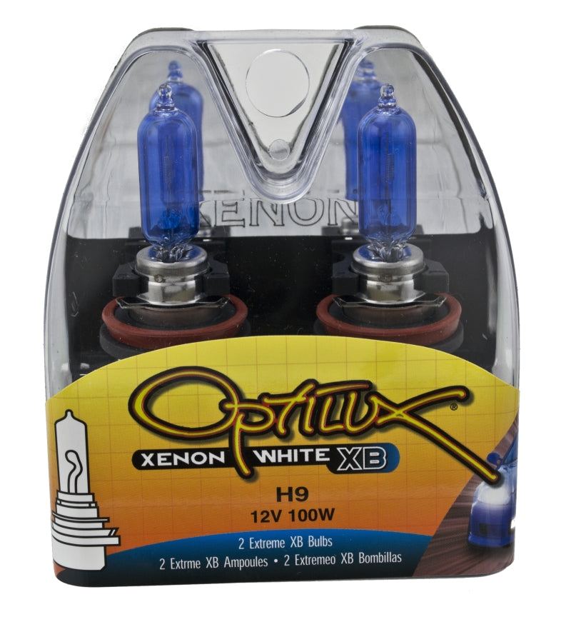 Hella Optilux H9 12V/100W XB Xenon White Bulb (pair) Hella Bulbs  AXOPROS