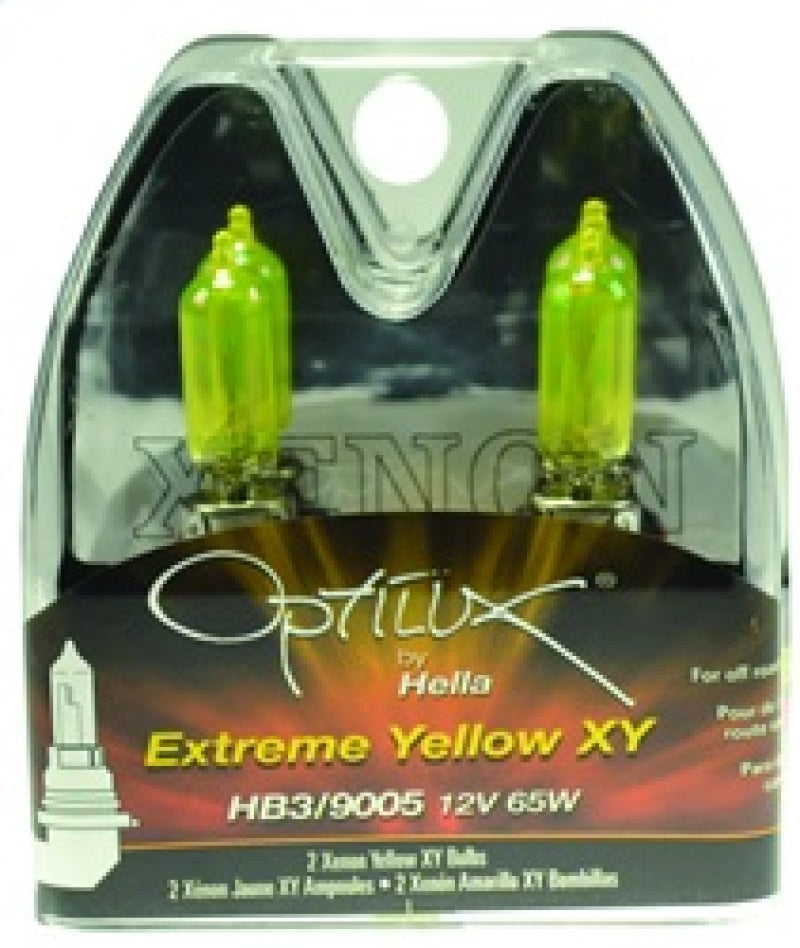 Hella Optilux HB3 9005 12V/65W XY Xenon Yellow Bulb Hella Bulbs  AXOPROS