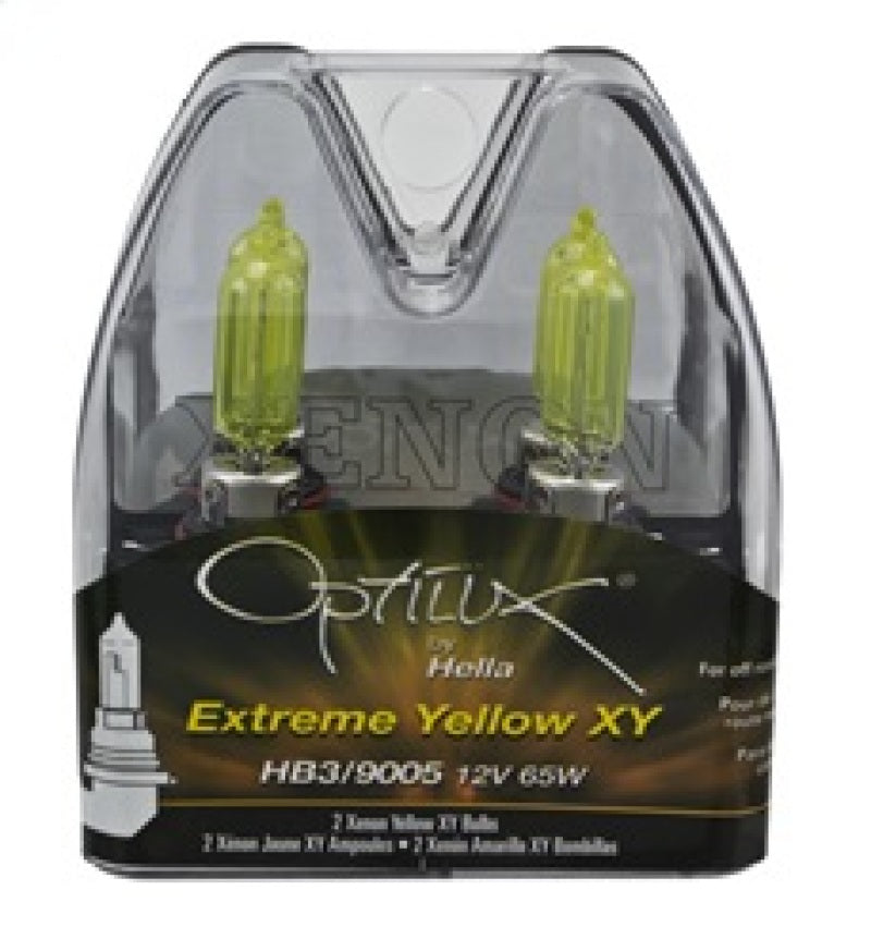 Hella Optilux HB3 9005 12V/65W XY Xenon Yellow Bulb Hella Bulbs  AXOPROS