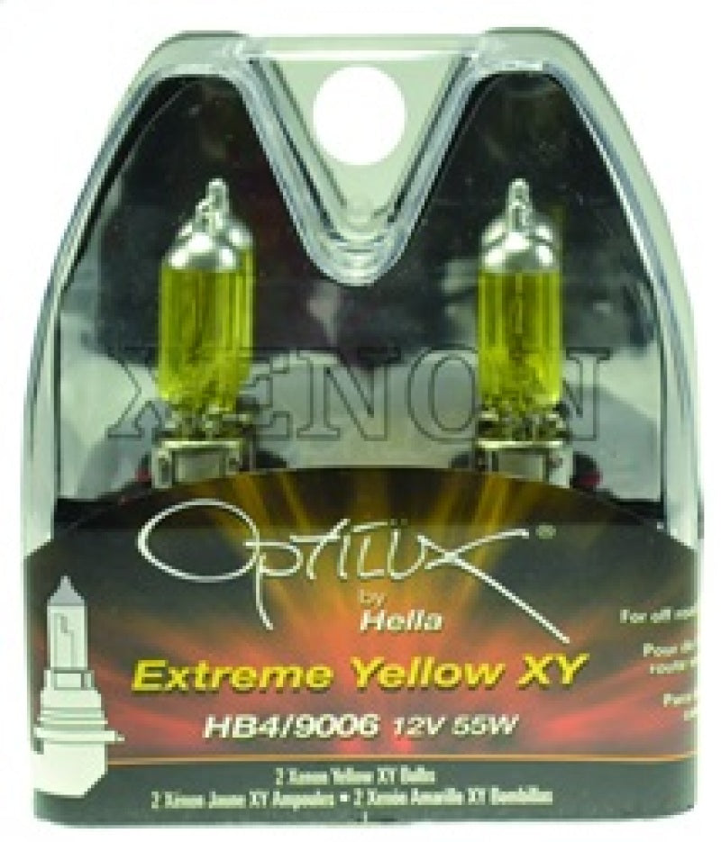 Hella Optilux HB4 9006 12V/55W XY Xenon Yellow Bulb Hella Bulbs  AXOPROS