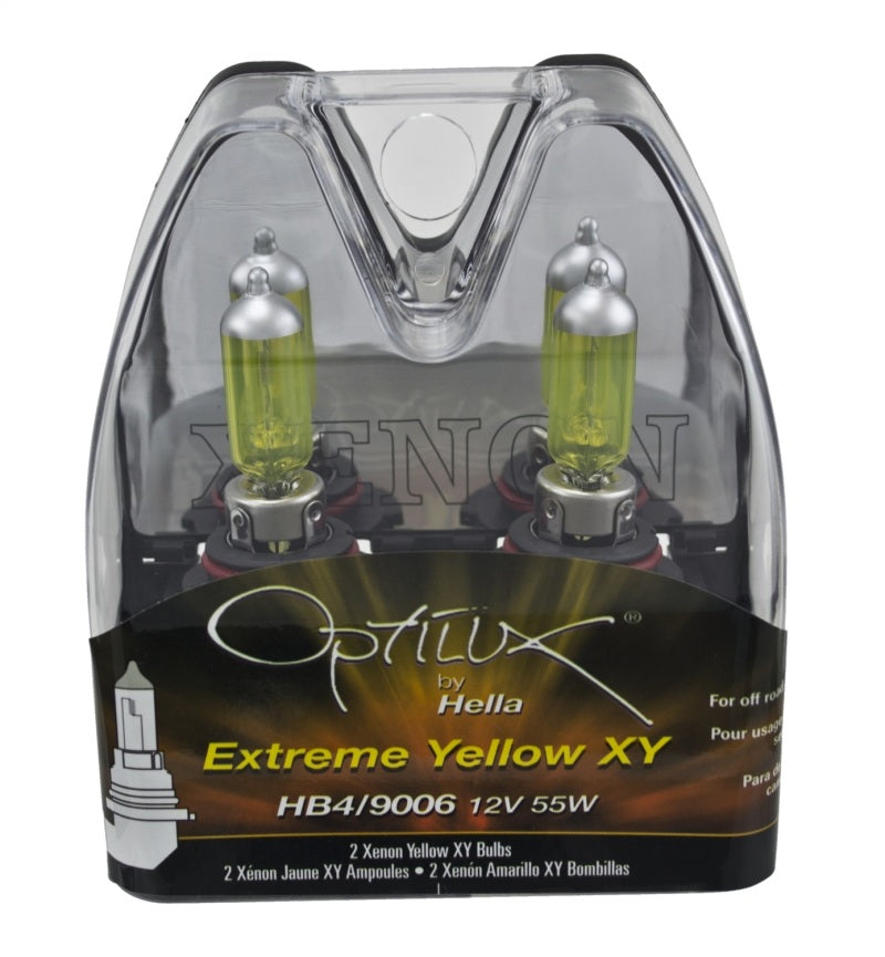 Hella Optilux HB4 9006 12V/55W XY Xenon Yellow Bulb Hella Bulbs  AXOPROS