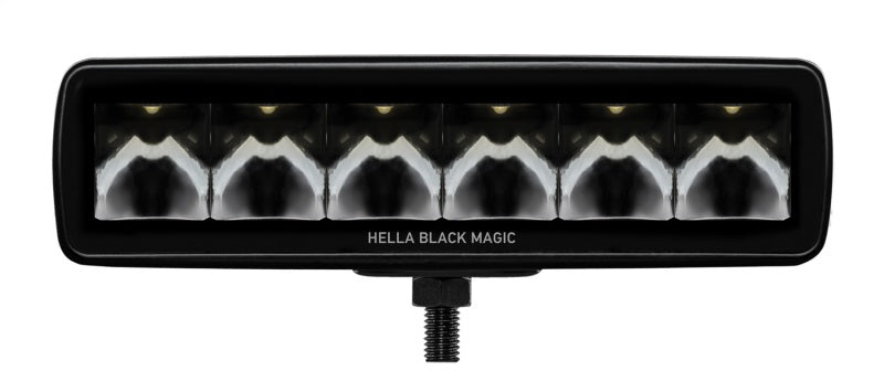 Hella Universal Black Magic 6 L.E.D. Mini Light Bar - Spot Beam Hella Fog Lights AXOPROS