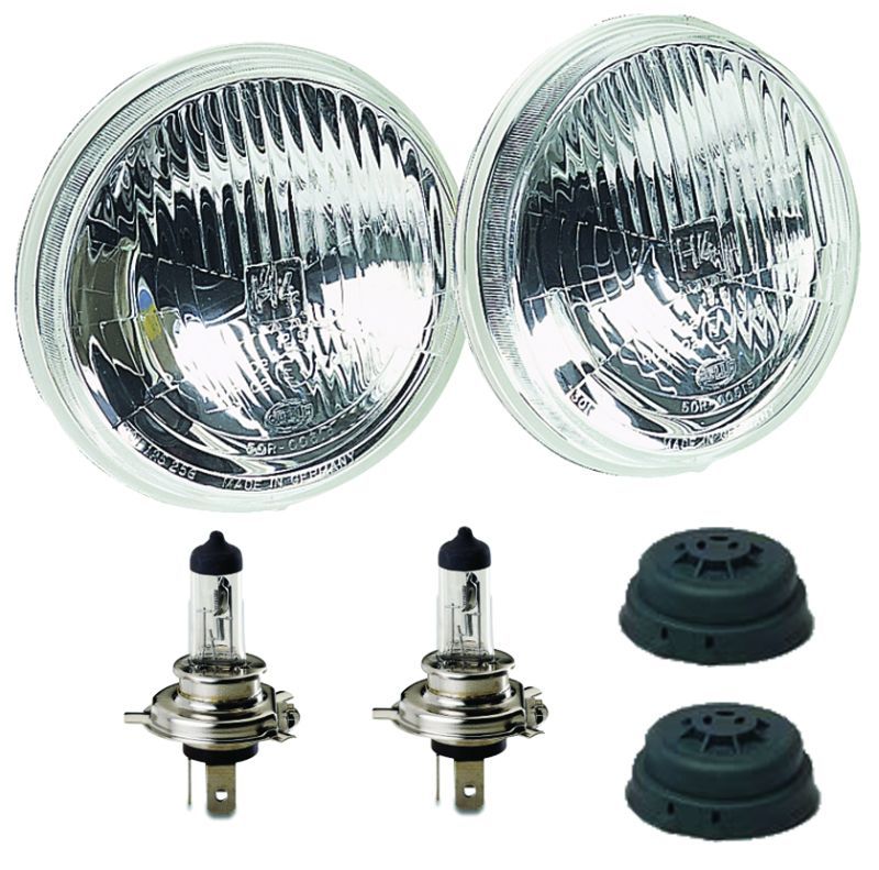 Hella Vision Plus 5.75 inch Round High/Low Beam Conversion Headlamp Kit Hella Driving Lights AXOPROS