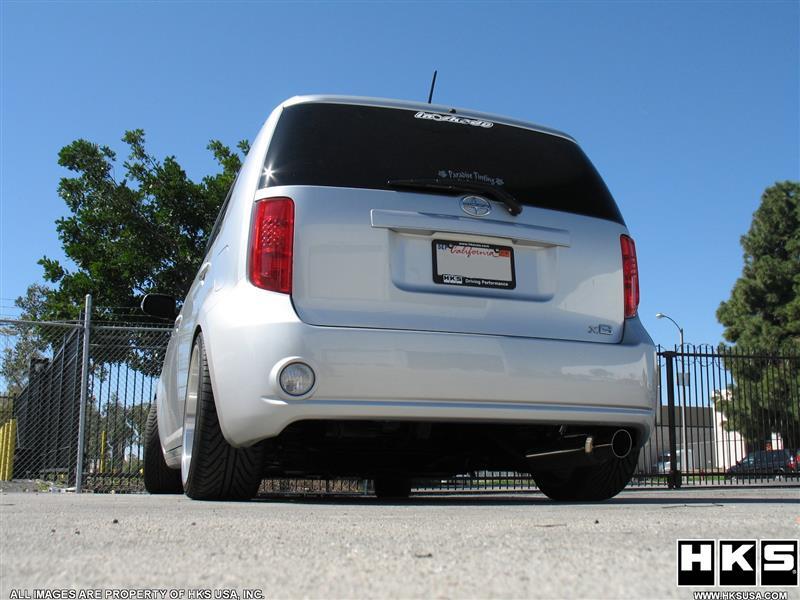 HKS 08 Scion xB ES Wagon Muffler HKS Catback AXOPROS